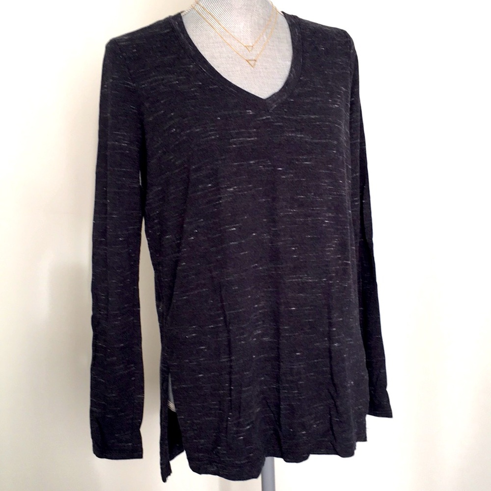 Lou & Grey Signature Soft Spacedye Tunic Tee, size Small ❤️